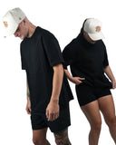 BLACK Oversized Essentials Tees (320GSM)