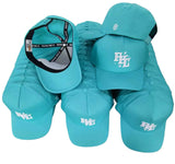 The Block Aqua Hats